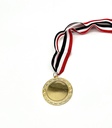 ميدالية ساده ٦ سم مستورد