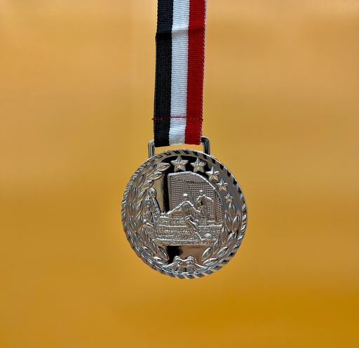 ميدالية فضه ٦ سم مستورد